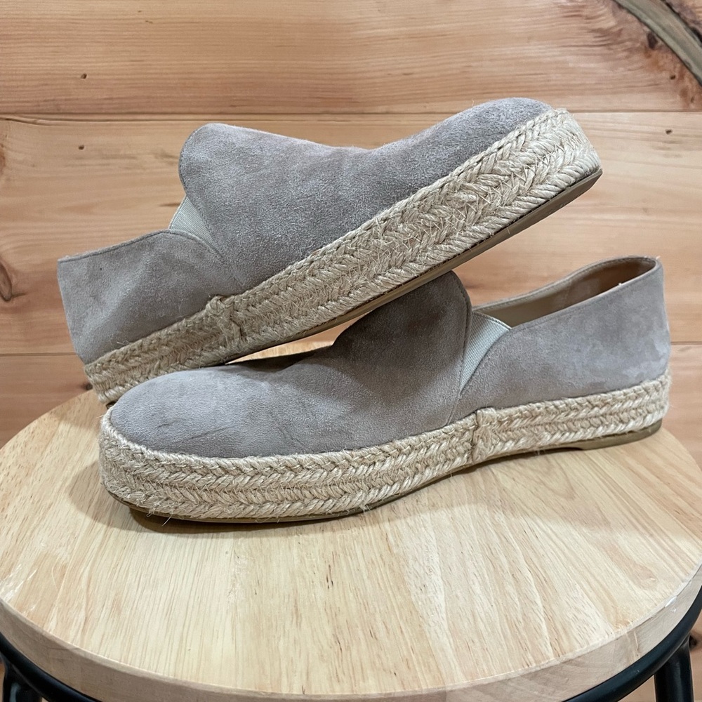 Stuart Weitzman Nugal Slip On Espadrilles In Taup… - image 4